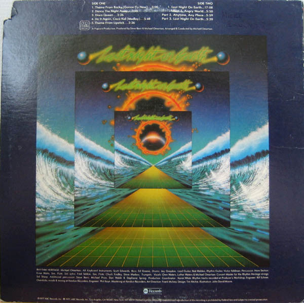 Rhythm Heritage - Last Night On Earth
