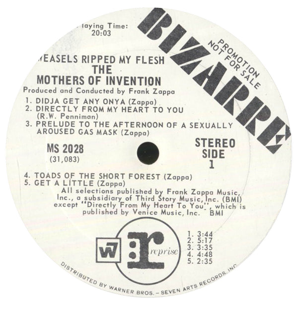 Weasels Ripped My Flesh (PROMO)