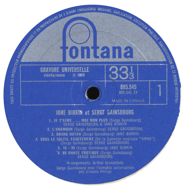 Jane Birkin - Serge Gainsbourg (Canadian Press)