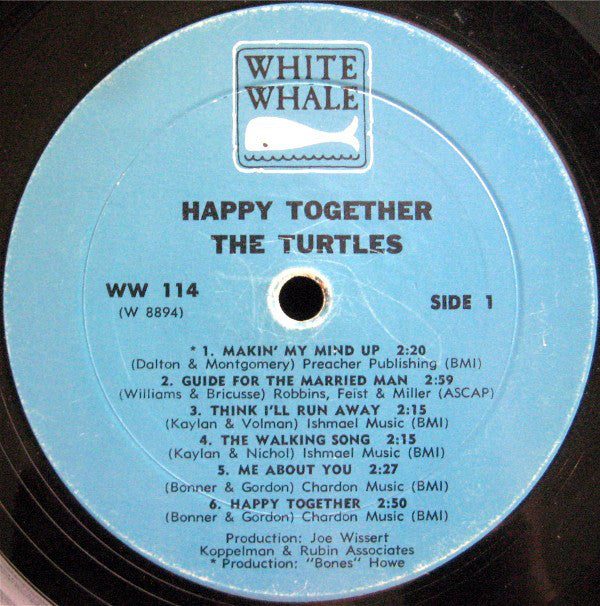 The Turtles- Happy Together (She'd Rather Be With Me)