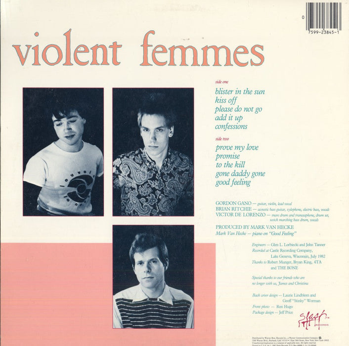 "Violent Femmes" Vintage Vinyl (1984 US Press)