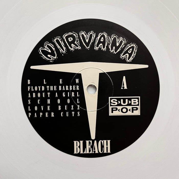 "Bleach" 1989 Limited Edition White Vinyl LP (Original Pressing)