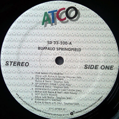 Buffalo Springfield (1980s US Press)