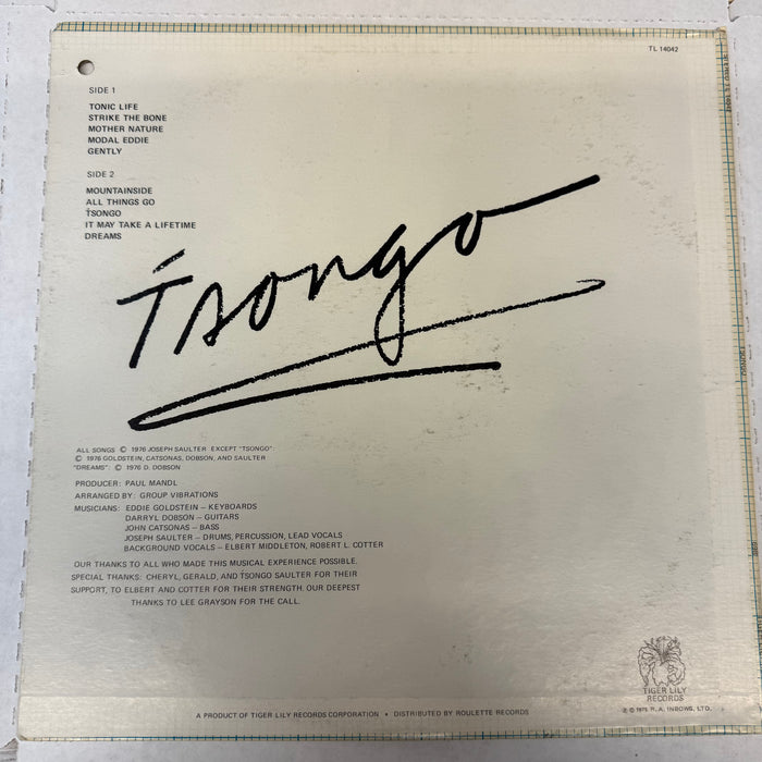 T'songo (1976 Private Press)