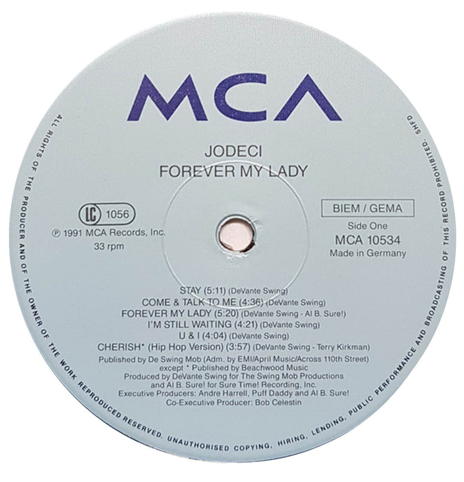 Forever My Lady (1st Netherlands Pressing)