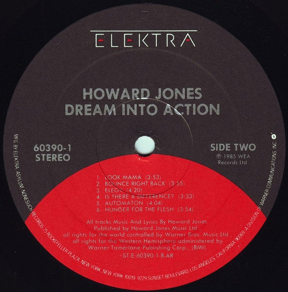 Howard Jones - Dream Into Action (LP) [US] 1st (Mint (M))