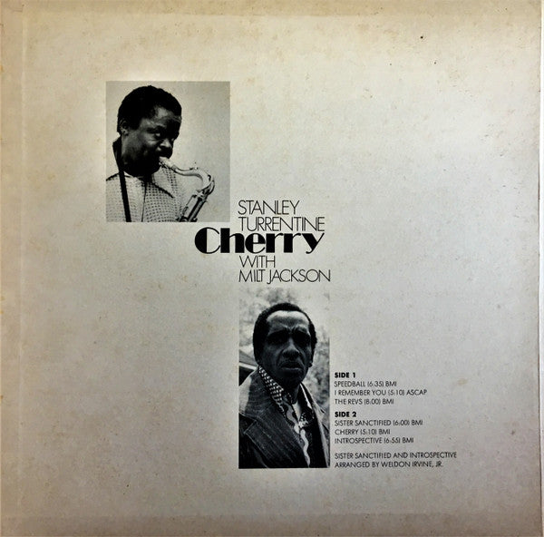Stanley Turrentine - Cherry (LP) [US] 1st (Very Good Plus (VG+))