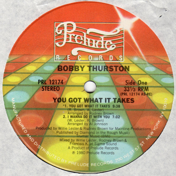 Bobby Thurston - You Got What It Takes (LP) [US] 1st (Very Good Plus (VG+))