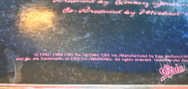 Michael Jackson - Thriller (12", Single) [US] 1st