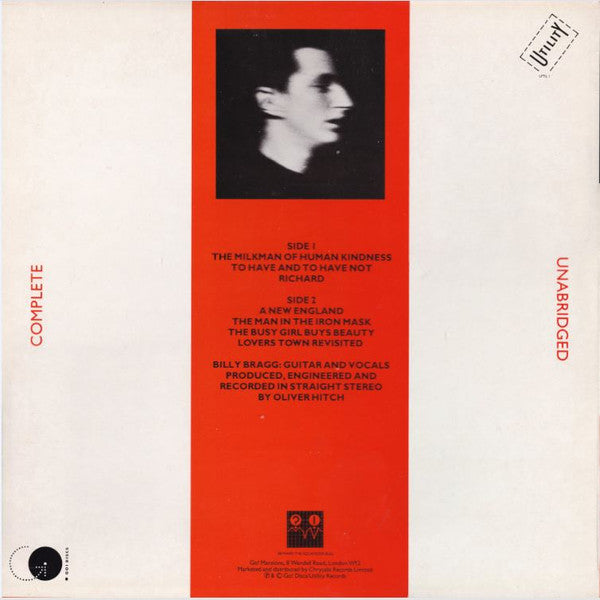 Billy Bragg - Life's A Riot With Spy Vs Spy (12") [UK] 1st (Very Good Plus (VG+))