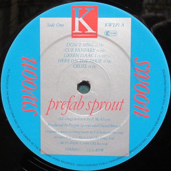 Prefab Sprout - Swoon (1984 STEREO)