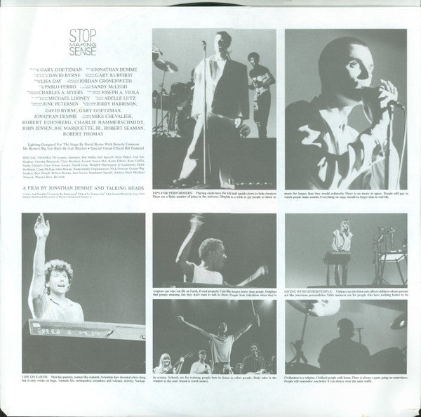 Talking Heads - Stop Making Sense (LP) [US] 1st (Near Mint (NM or M-))