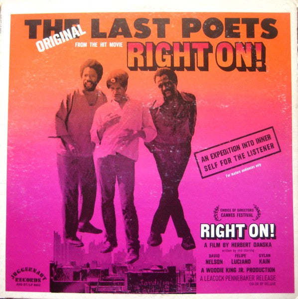 The Last Poets - Right On! (Original Soundtrack) (LP) [US] 1st (Very Good Plus (VG+))
