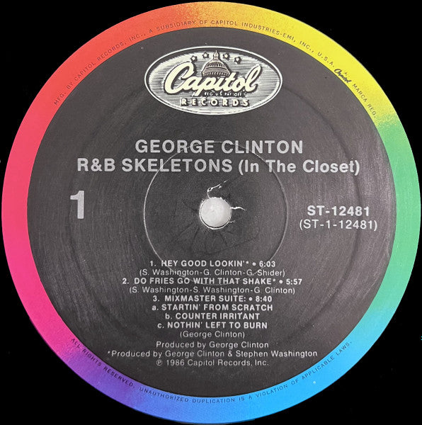 George Clinton - R&B Skeletons In The Closet (1986 US Press)