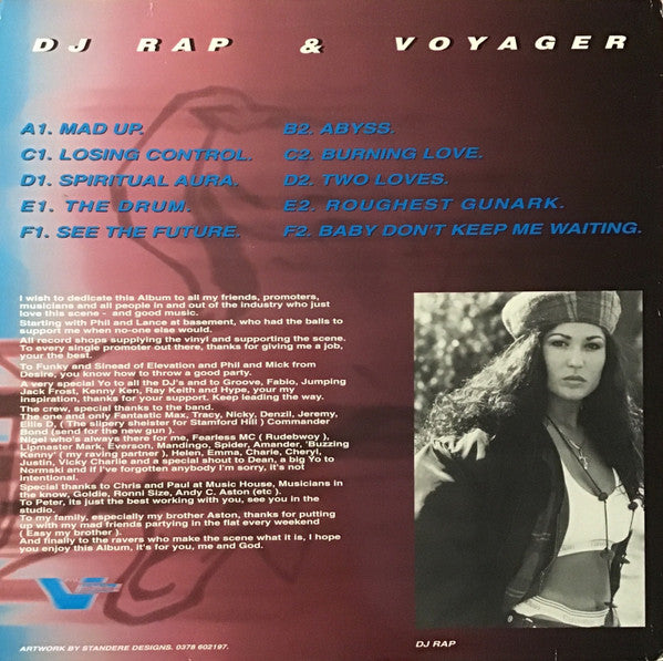 DJ Rap - Intelligence (12") [UK] 1st (Near Mint (NM or M-))