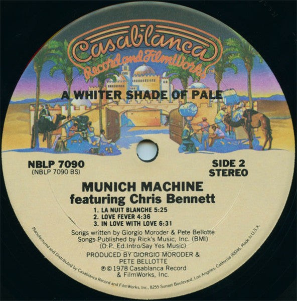 Munich Machine - A Whiter Shade Of Pale (LP) [US] 1st