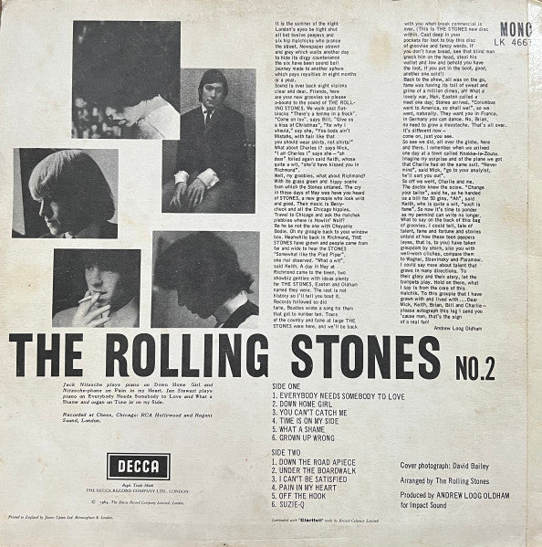 The Rolling Stones - No. 2 (LP) [UK] 1st (Very Good (VG))