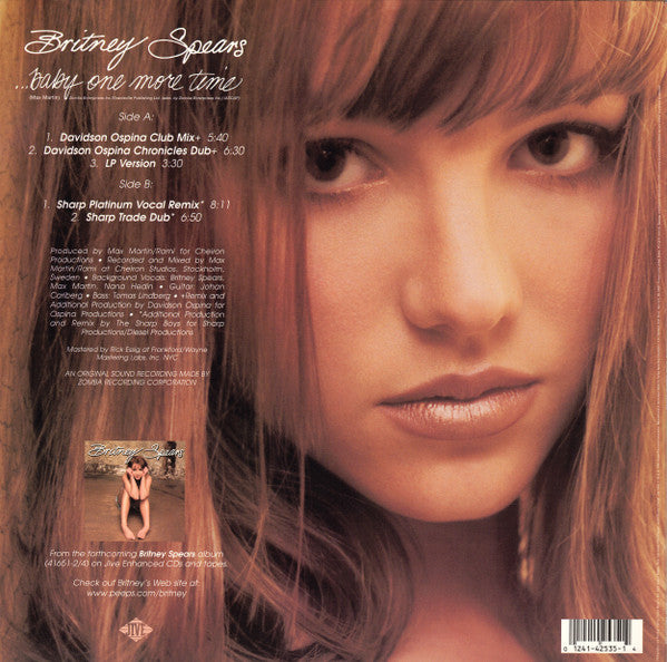 Britney Spears - ...Baby One More Time (12", Single) [US] 1st