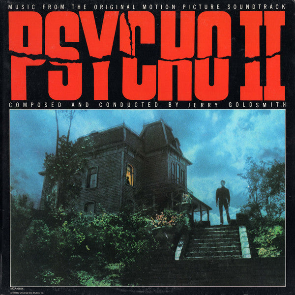 Jerry Goldsmith - Psycho II (Music From The Original Motion Picture Soundtrack) (LP) [US] 1st (Near Mint (NM or M-))