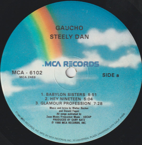 Steely Dan - Gaucho (LP) [US] 1st (Very Good Plus (VG+))