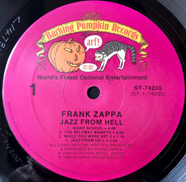 Frank Zappa - Jazz From Hell