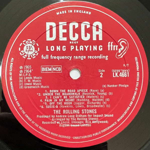 The Rolling Stones - No. 2 (LP) [UK] 1st (Very Good (VG))