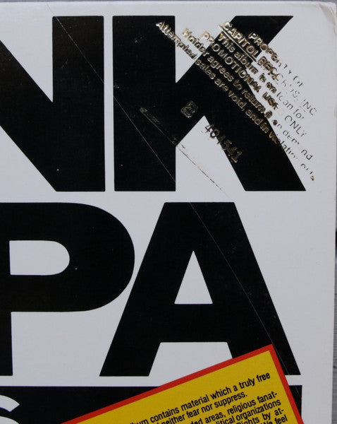 Frank Zappa - Frank Zappa Meets The Mothers Of Prevention (1985 LP)