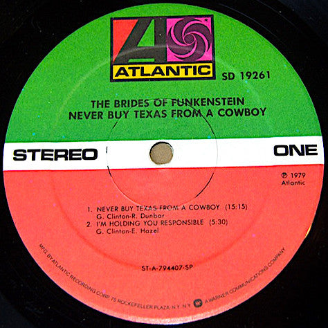 Brides Of Funkenstein - Never Buy Texas From A Cowboy