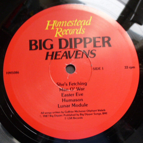 Big Dipper - Heavens (1987 Limited US Press)