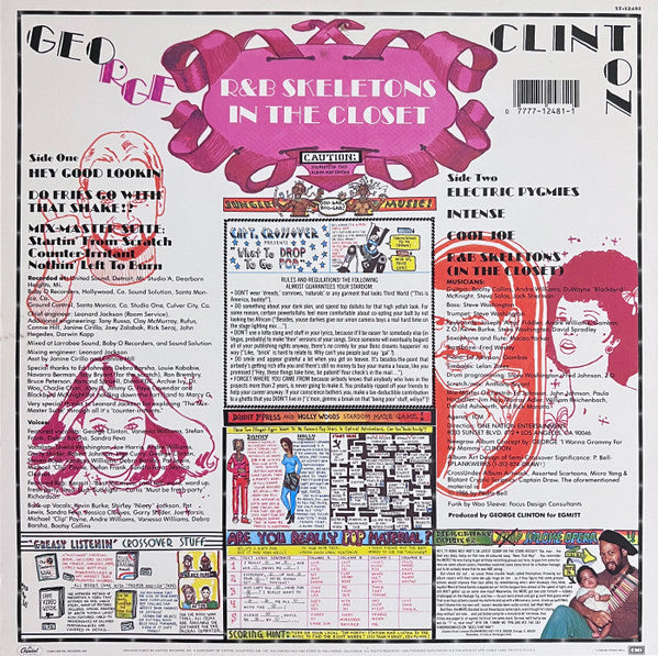 George Clinton - R&B Skeletons In The Closet (1986 US Press)