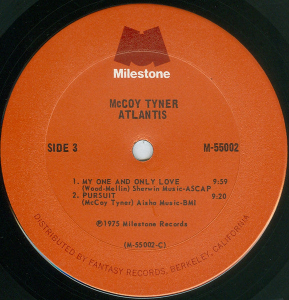 McCoy Tyner - Atlantis (LP) [US] 1st (Very Good Plus (VG+))