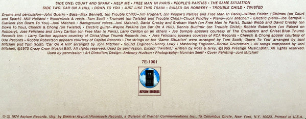 Joni Mitchell - Court And Spark