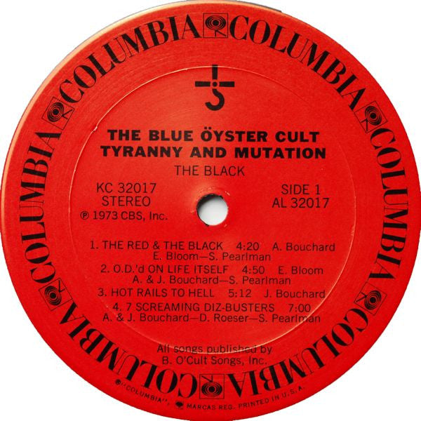 Blue Öyster Cult - Tyranny And Mutation (LP) [US] 1st (Near Mint (NM or M-))