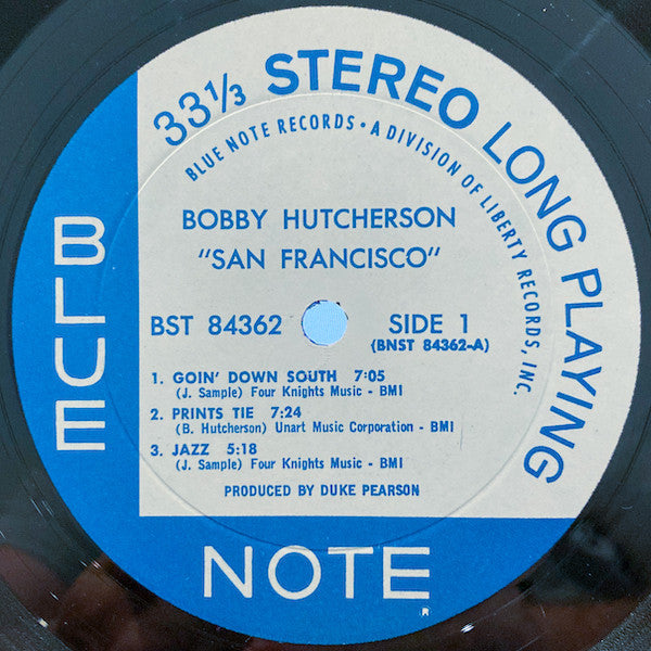 Bobby Hutcherson - San Francisco (LP) [US] 1st (Very Good Plus (VG+))
