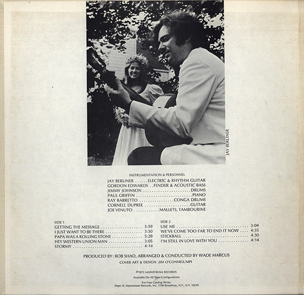 Jay Berliner - Bananas Are Not Created Equal (LP) [US] 1st (Near Mint (NM or M-))