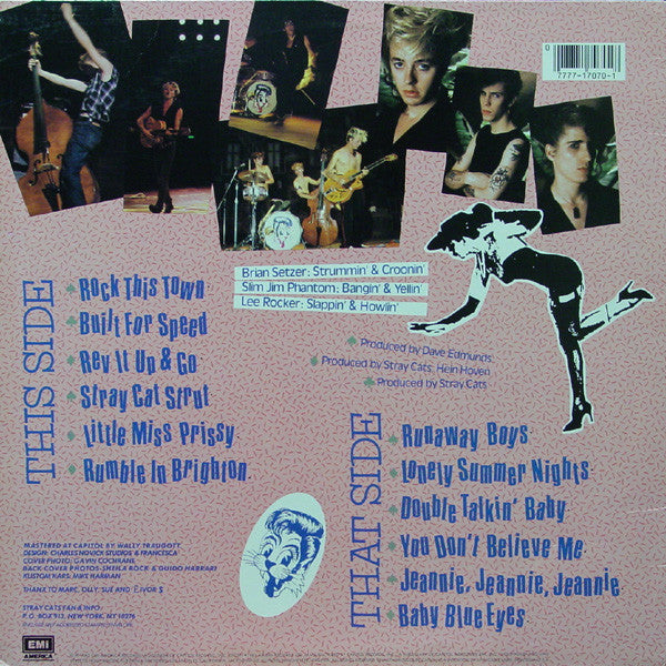 Stray Cats - Built For Speed (LP) [US] 1st
