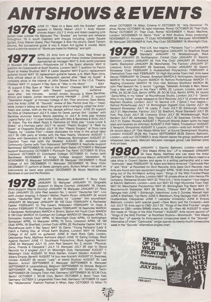 Adam And The Ants - Kings Of The Wild Frontier (1980 US Press)