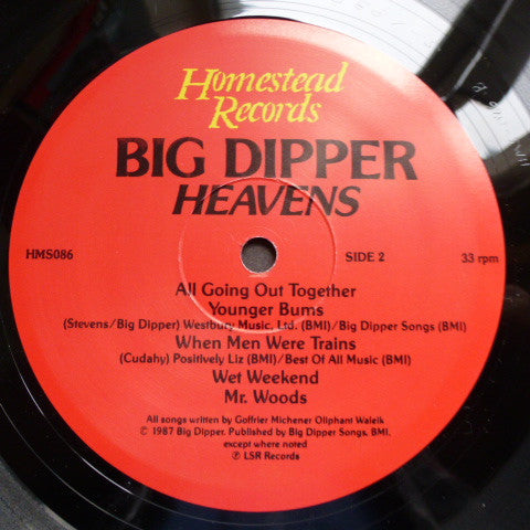 Big Dipper - Heavens (1987 Limited US Press)
