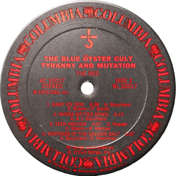 Blue Öyster Cult - Tyranny And Mutation (LP) [US] 1st (Near Mint (NM or M-))
