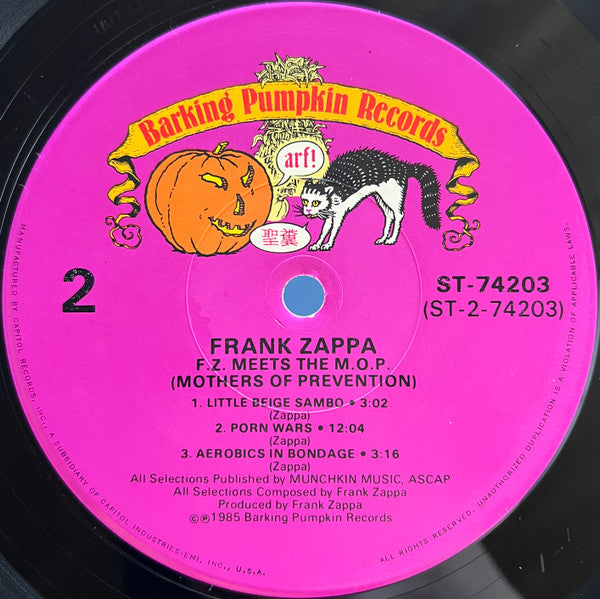 Frank Zappa - Frank Zappa Meets The Mothers Of Prevention (1985 LP)