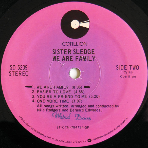 Sister Sledge - We Are Family (1979 US Press)