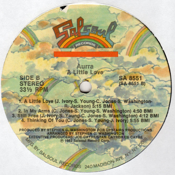 Aurra - A Little Love (LP) [US] 1st (Very Good Plus (VG+))