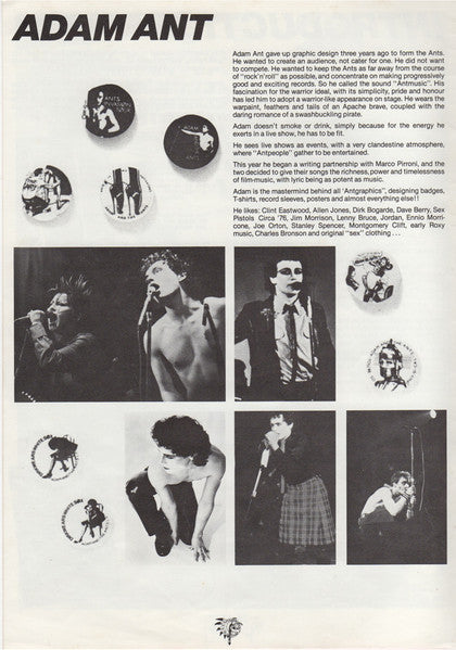 Adam And The Ants - Kings Of The Wild Frontier (1980 US Press)