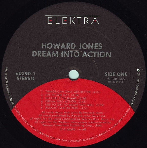 Howard Jones - Dream Into Action (LP) [US] 1st (Mint (M))