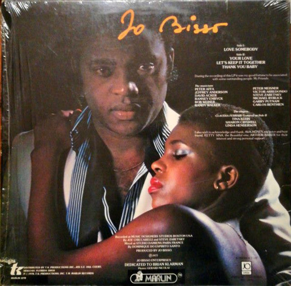 Jo Bisso - Love Somebody (1978 US Press)