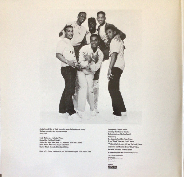 DJ Jazzy Jeff & The Fresh Prince - He's The DJ, I'm The Rapper