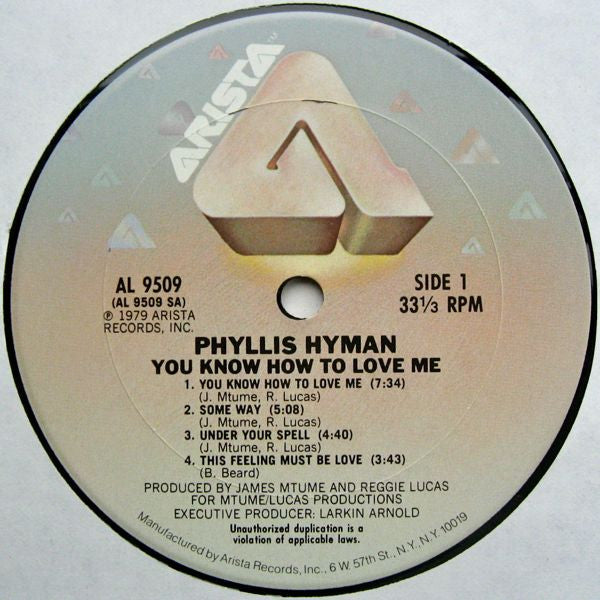 Phyllis Hyman - You Know How To Love Me