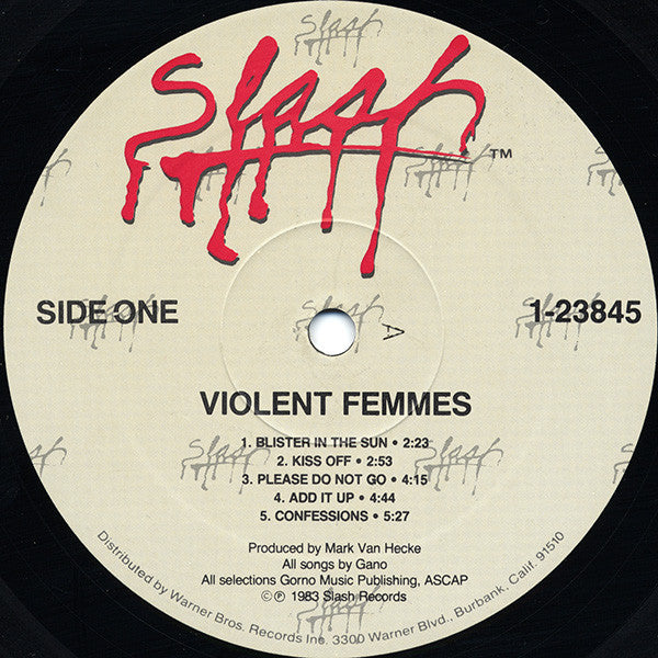 Violent Femmes - Violent Femmes (LP) [US] 1984 RP (Very Good Plus (VG+))