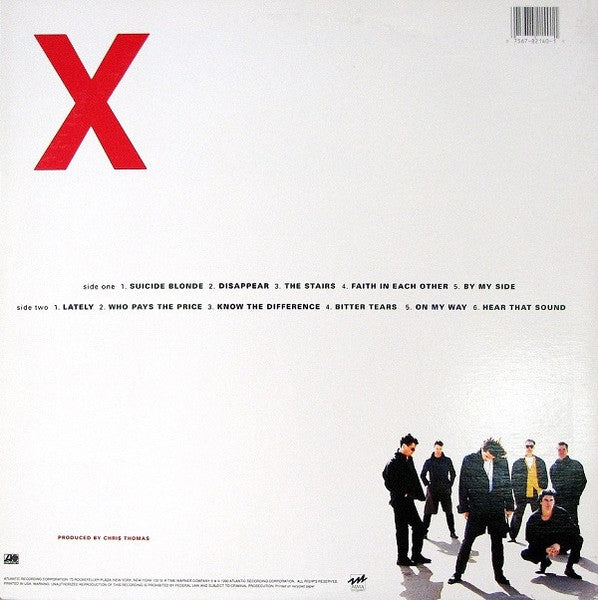 INXS - X (LP) [US] 1st (Near Mint (NM or M-))