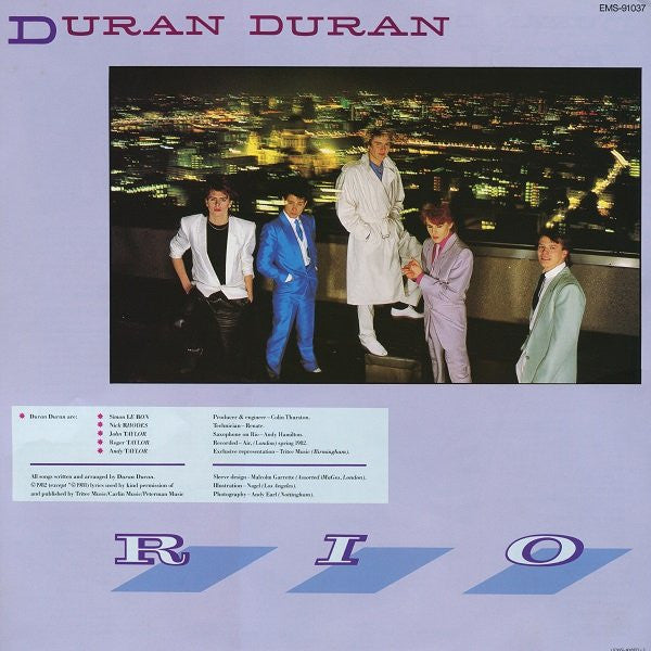 Duran Duran - Rio (LP) [Japan] 1st (Near Mint (NM or M-))